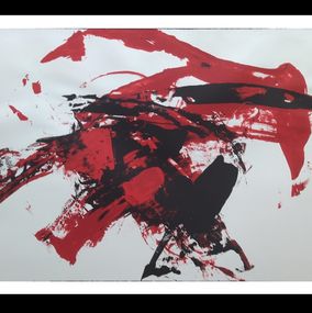 Print, Red series, Luis Feito