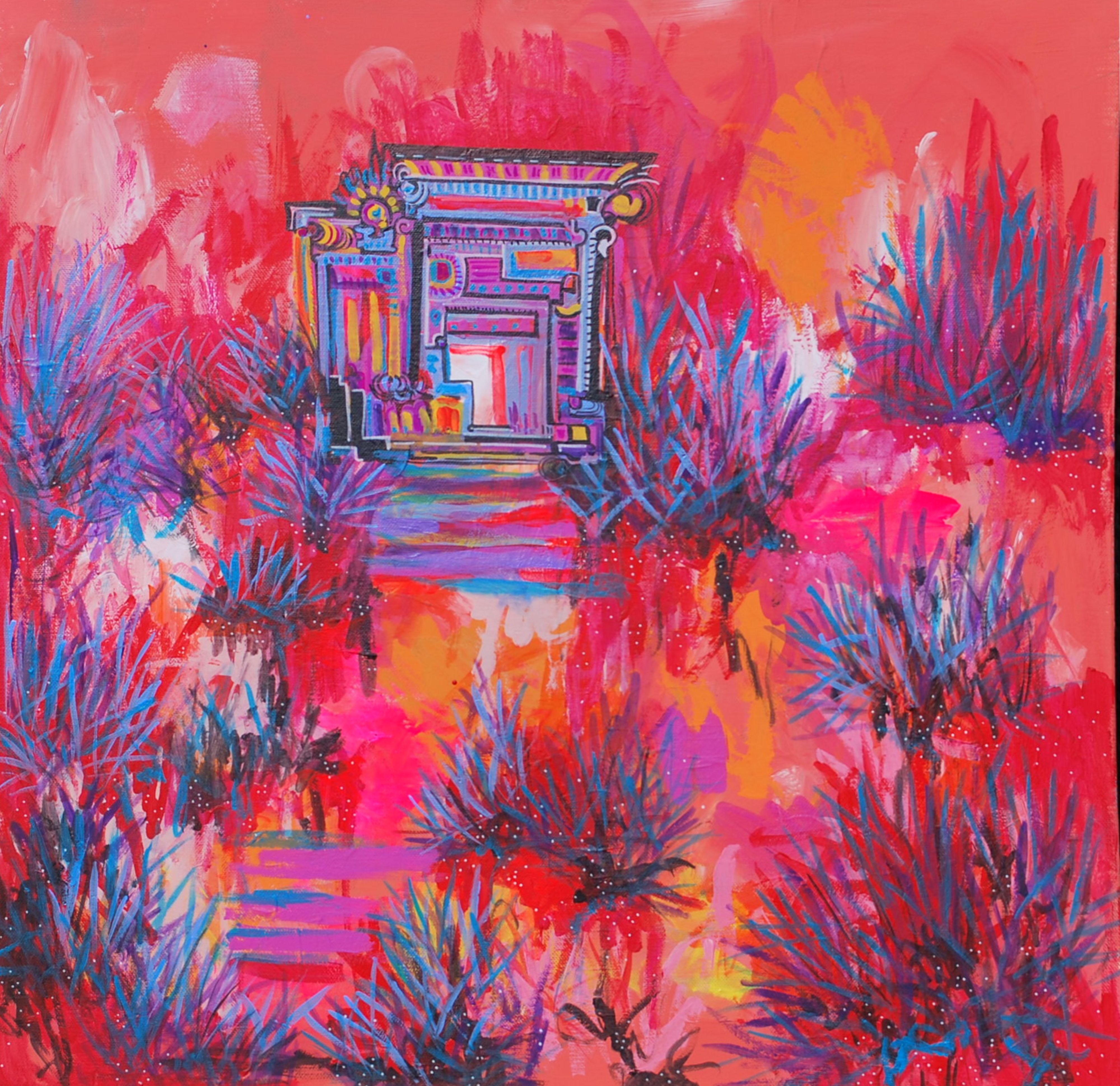 Aasiri Wickremage, Crimson spring Aasiri Wickremage, Crimson spring