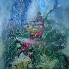 Peinture, Le coeur de vatnajokull, Patrick Delorme