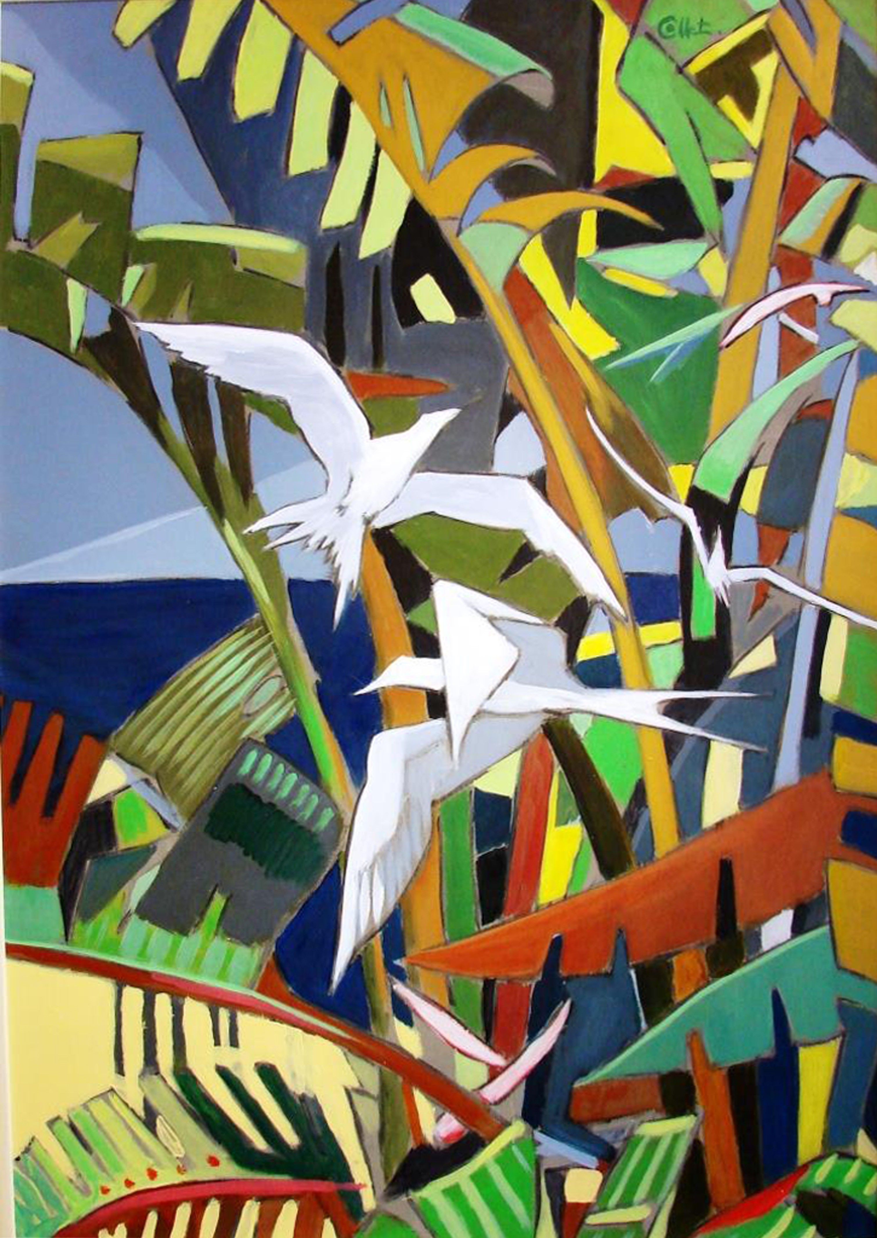 Bernard Marie Collet, Tropiques, oiseaux blancs Bernard Marie Collet, Tropiques, oiseaux blancs