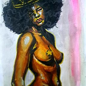 Painting, Queen A, Ayoka Zahir