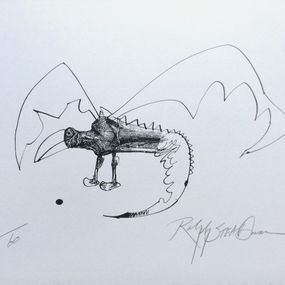 Print, Animal Behaviorist #5, Ralph Steadman