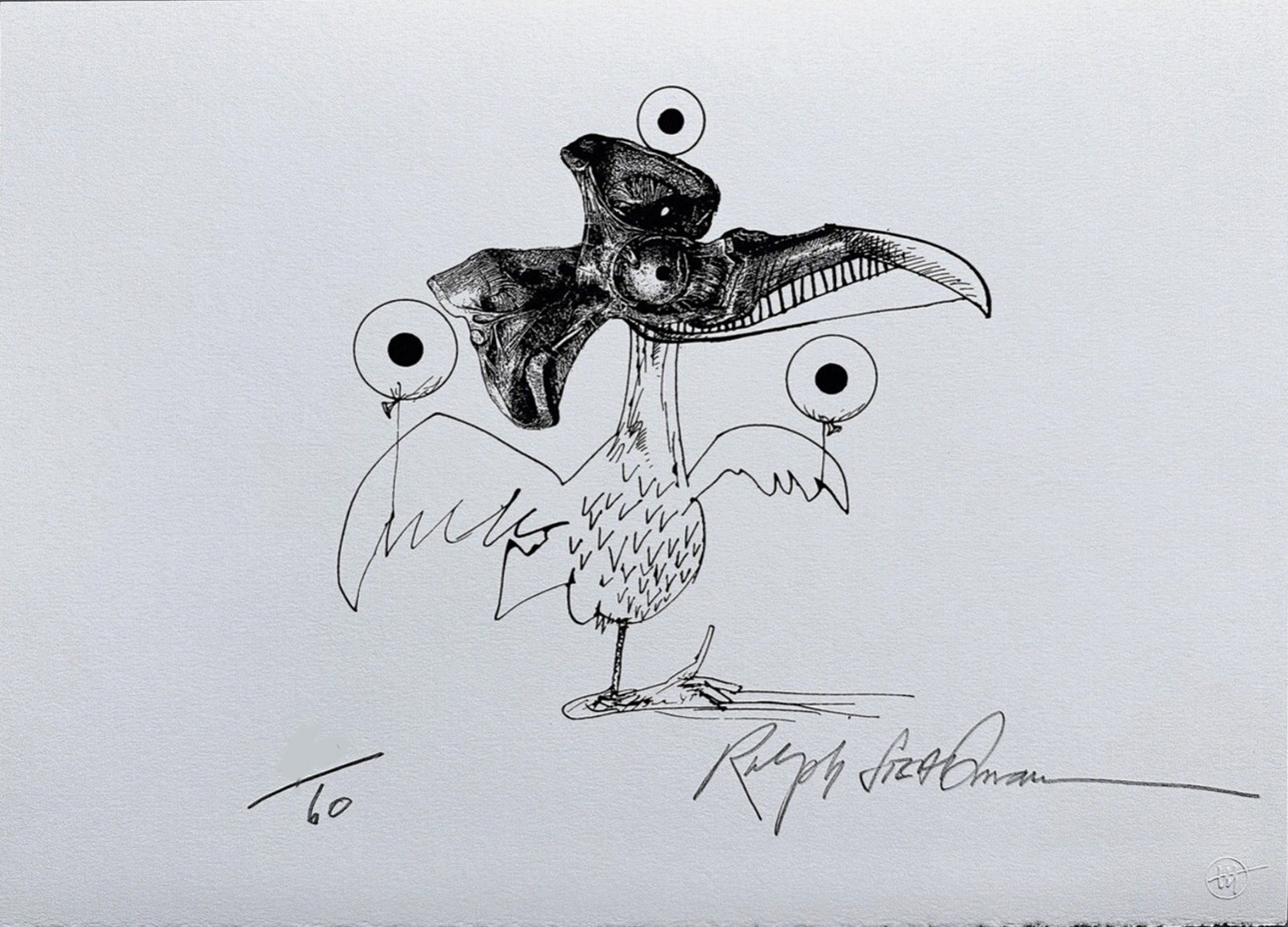 Ralph Steadman, Animal Behaviorist #6 Ralph Steadman, Animal Behaviorist #6
