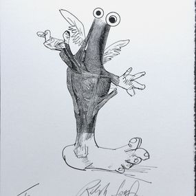 Print, Animal Behaviorist #7, Ralph Steadman