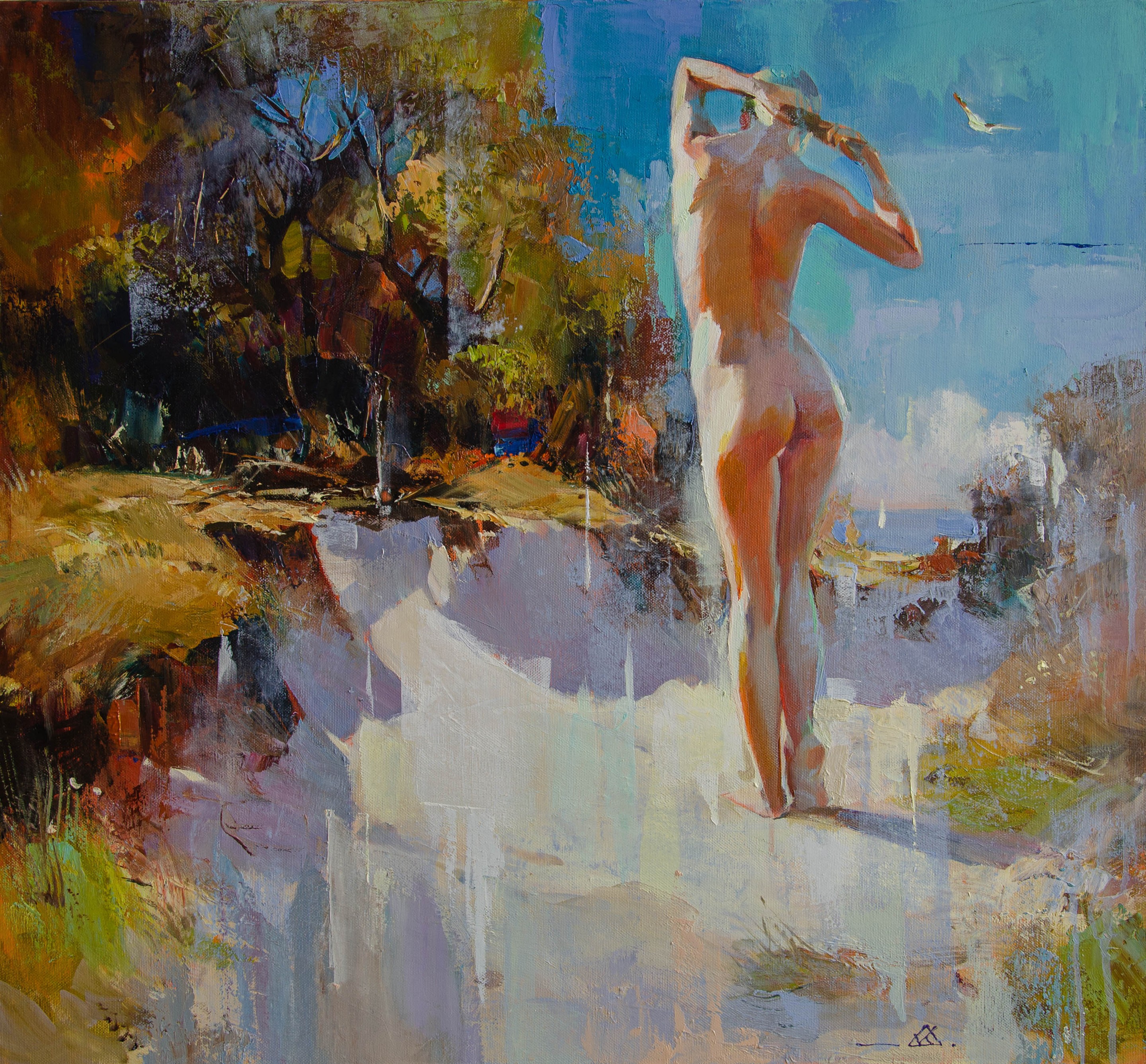 Vasyl Khodakivskyi, The memory of a carefree summer Vasyl Khodakivskyi, The memory of a carefree summer