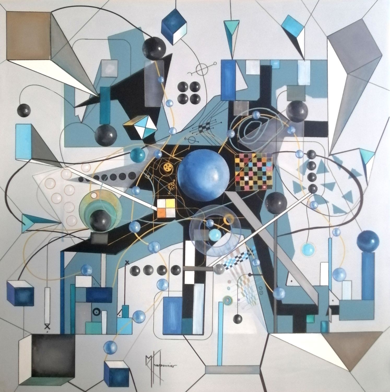 Muriel Charbonnier, Blue day Muriel Charbonnier, Blue day