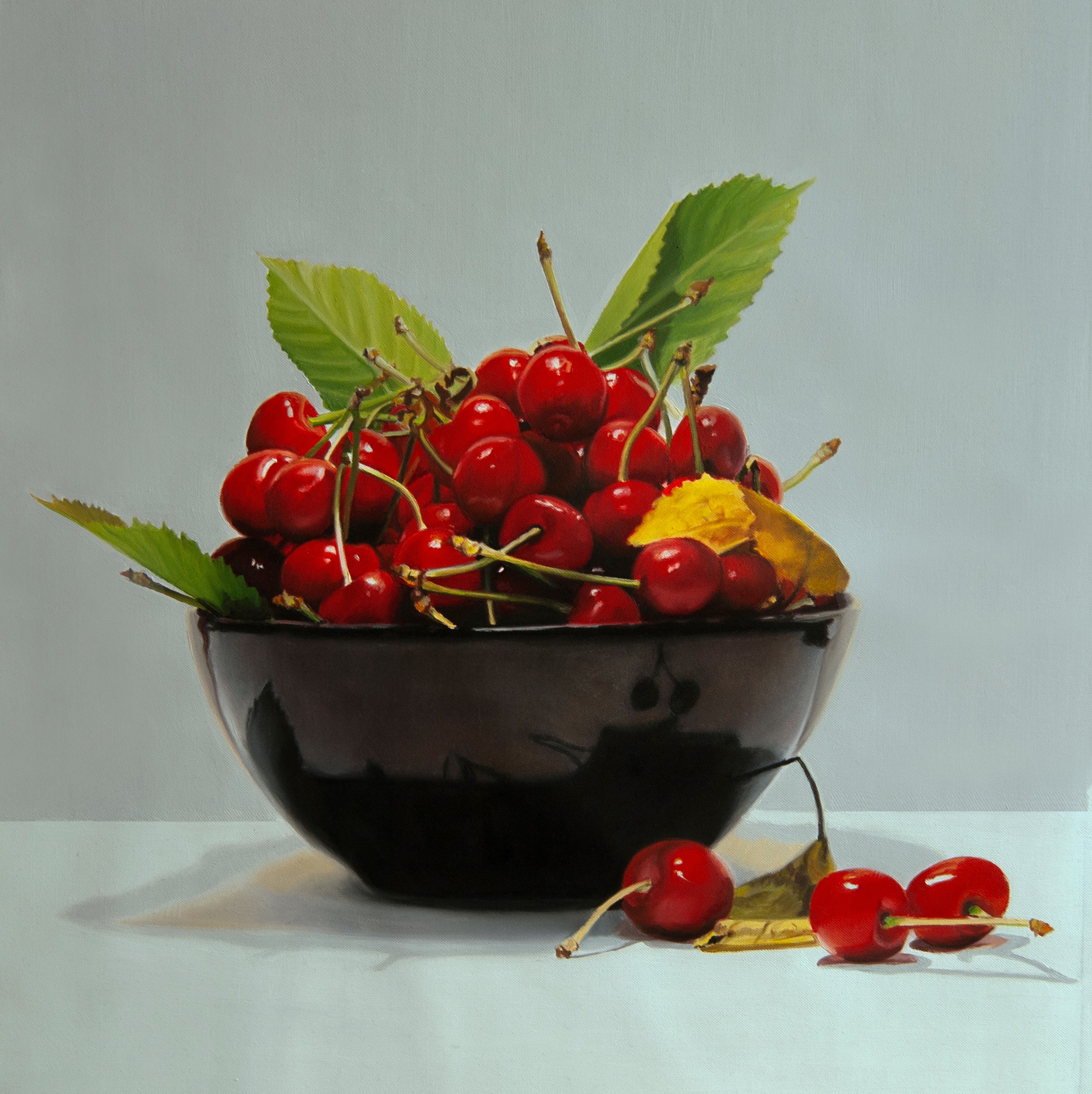Simona Tsvetkova, Sill life with cherries Simona Tsvetkova, Sill life with cherries