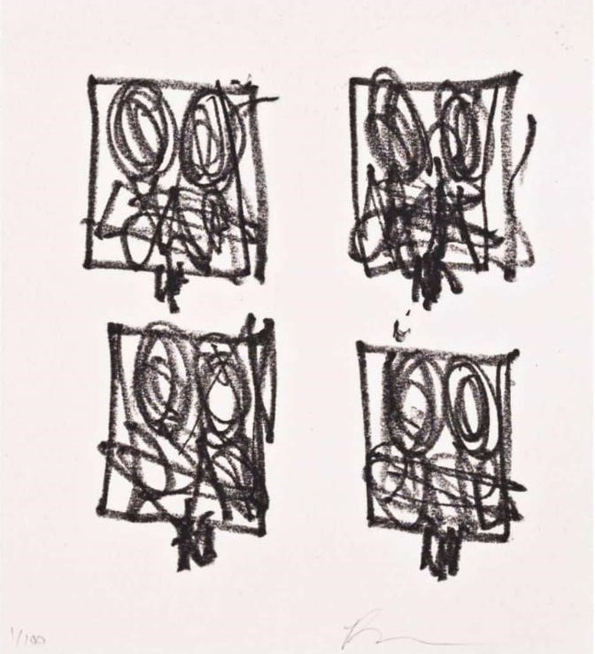 Rashid Johnson, Untitled Anxious Print Rashid Johnson, Untitled Anxious Print
