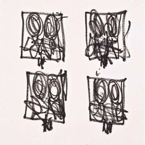 Drucke, Untitled Anxious Print, Rashid Johnson