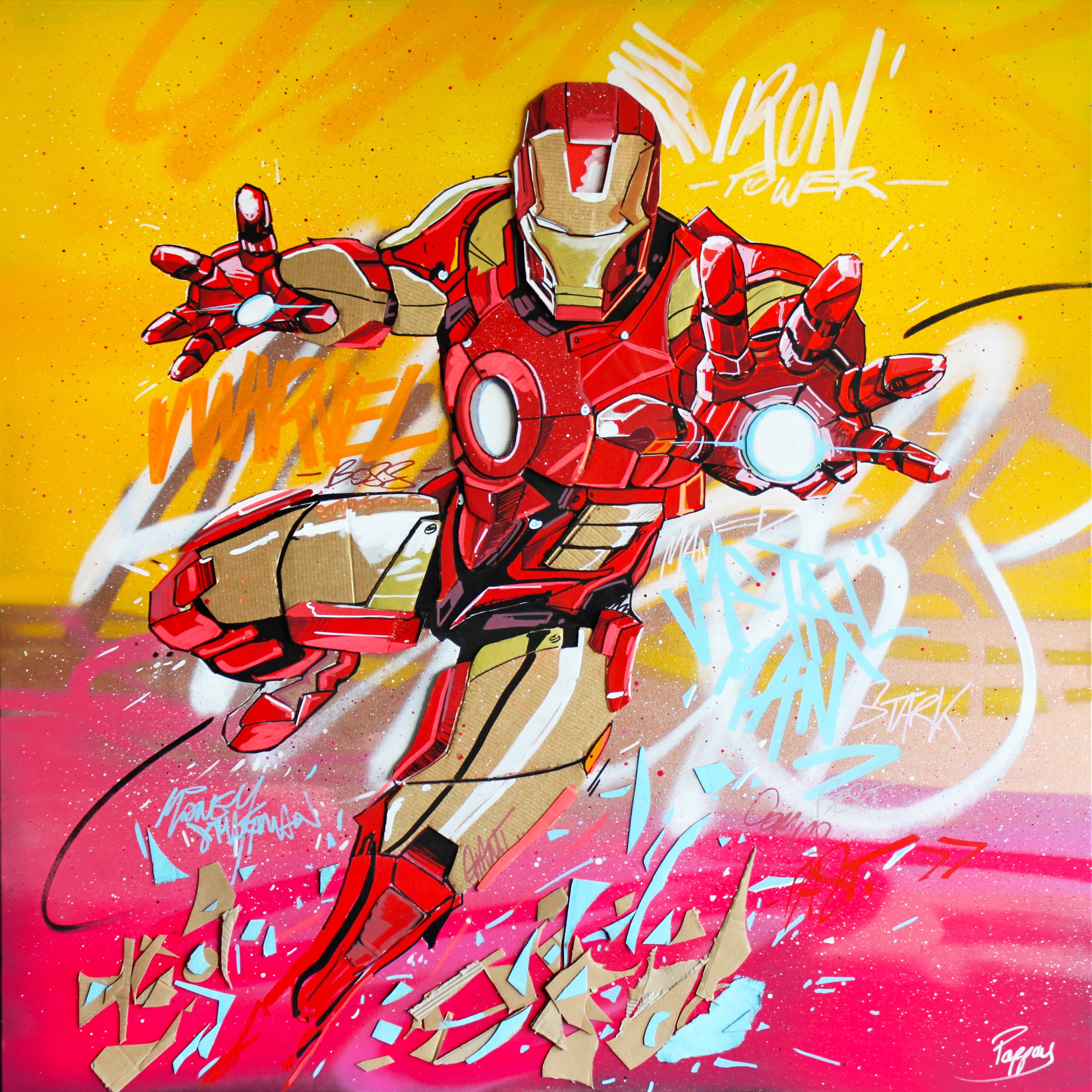 Pappay, Metal man Pappay, Metal man