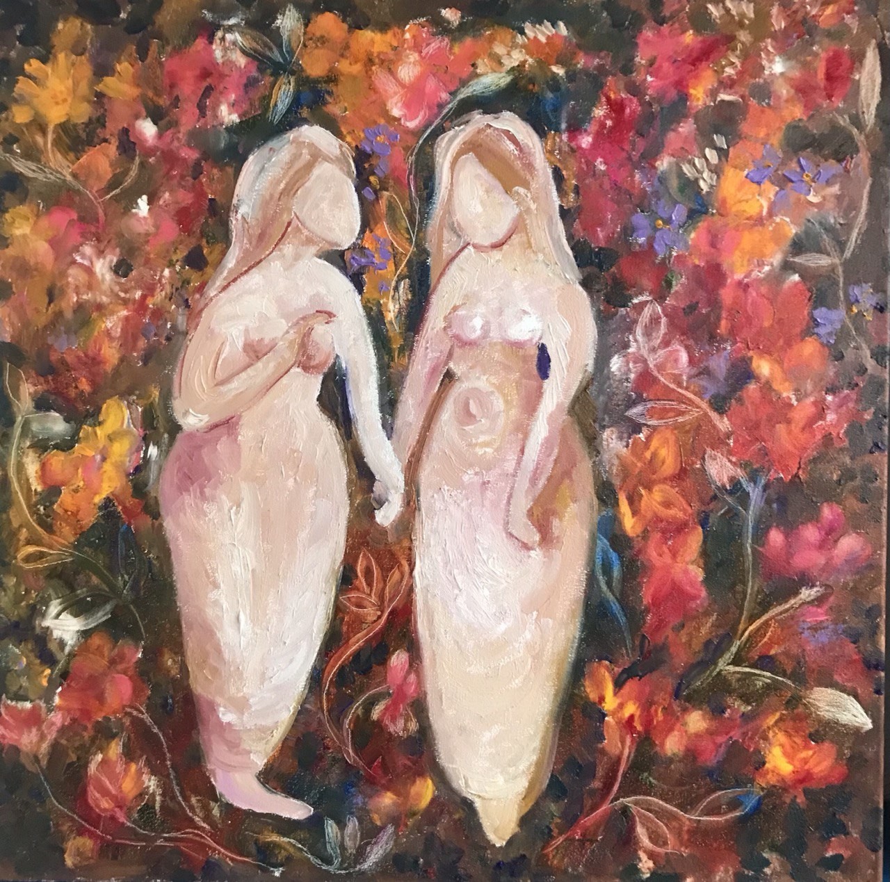 Tetiana Pchelnykova, Sisters in the garden, Gardens of Resilience series Tetiana Pchelnykova, Sisters in the garden, Gardens of Resilience series