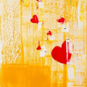 Painting, The 7 Hearts, Juliana Haggoo