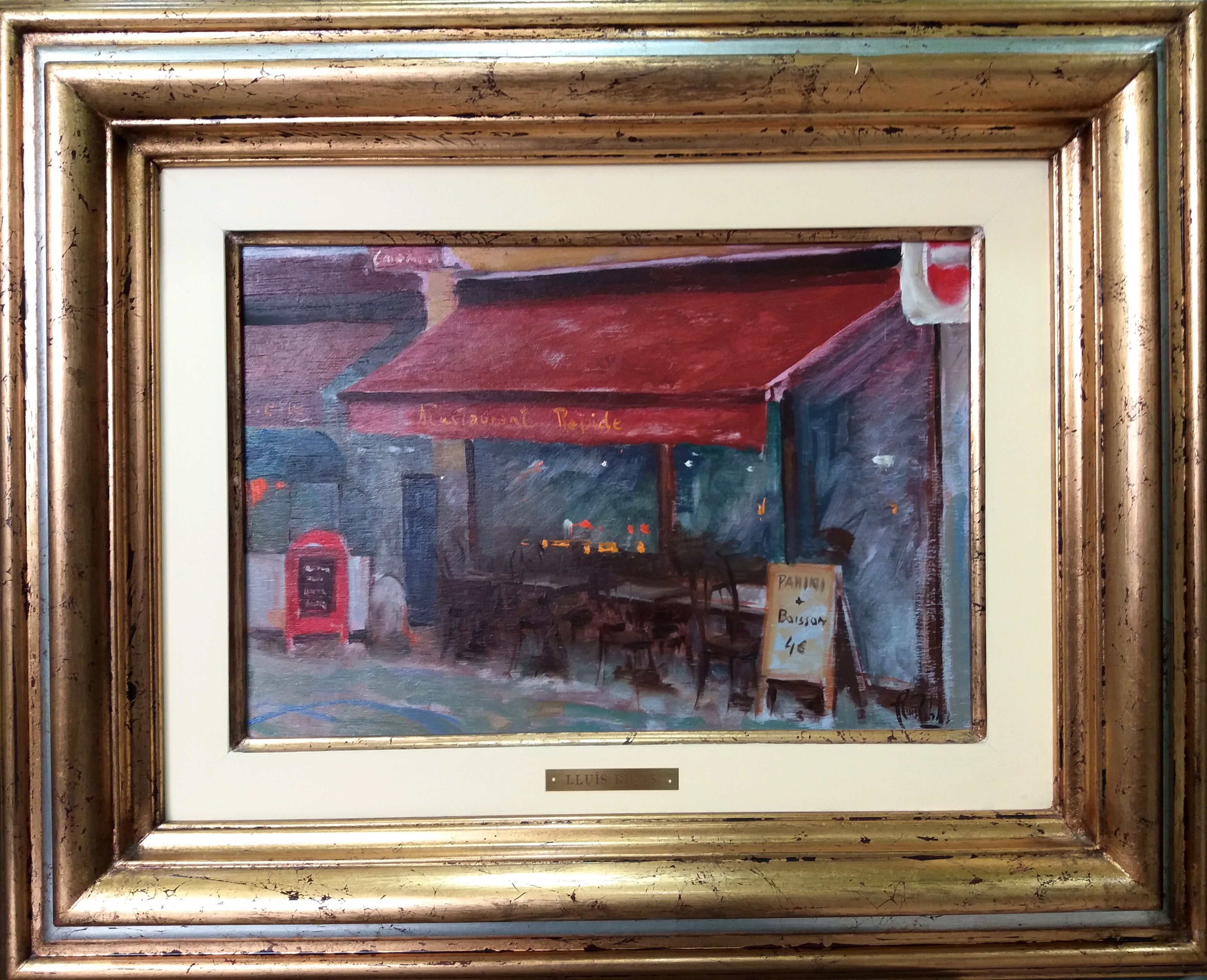Lluis Ribas, Cafe in France Lluis Ribas, Cafe in France