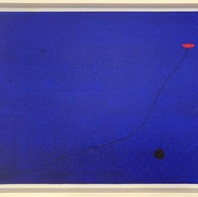Peinture, Collection été Le Grand bleu - "Blue III", Thomas Jeunet