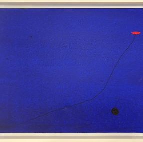 Peinture, Collection Bleu d'été - "Blue III", Thomas Jeunet