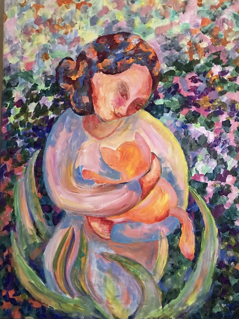 Tetiana Pchelnykova, My kitten , Gardens of Resilience series Tetiana Pchelnykova, My kitten , Gardens of Resilience series