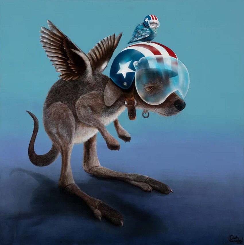 Brett Crawford, A Falcaroo Named Knievel Brett Crawford, A Falcaroo Named Knievel