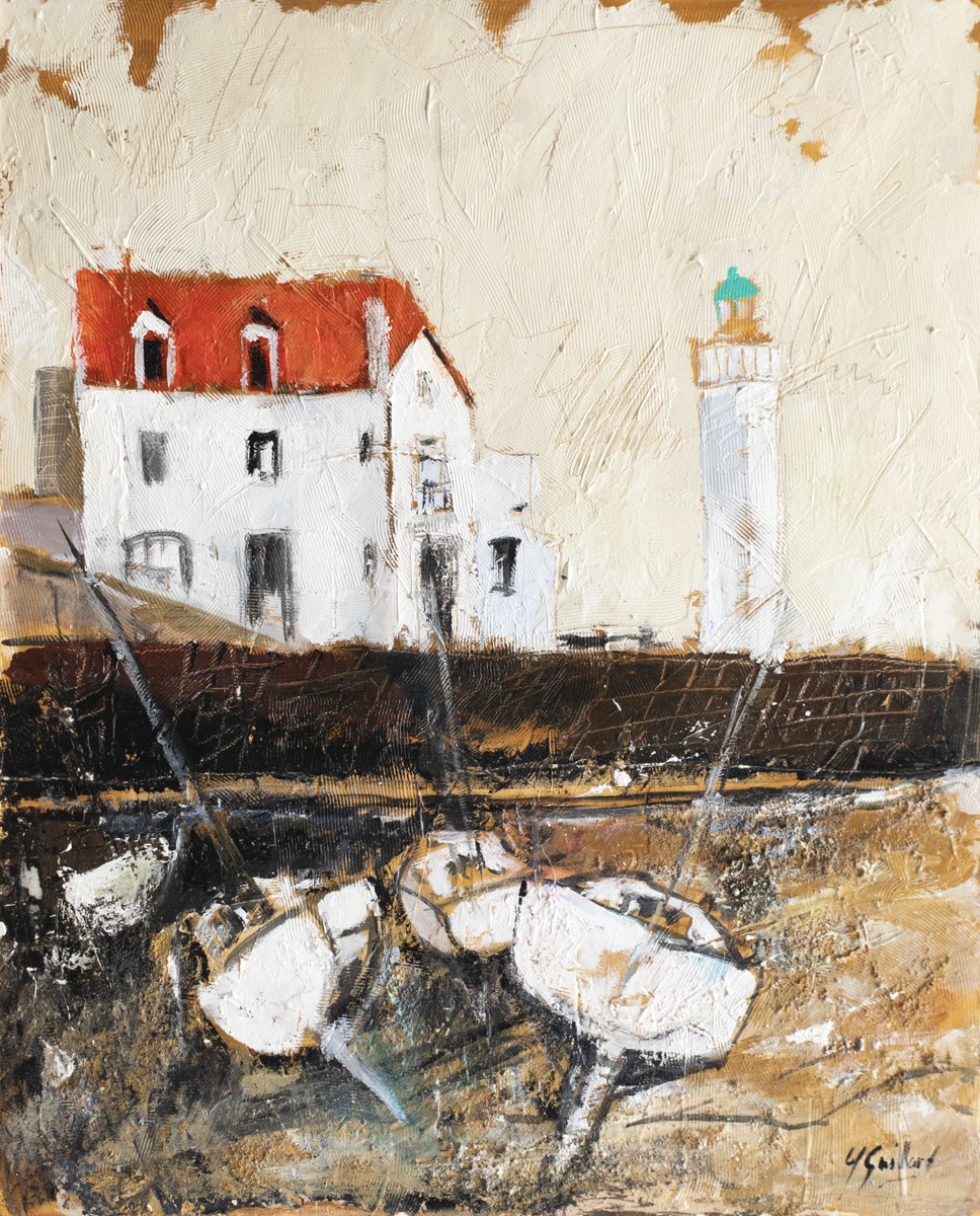 Yves Guillard, Sauzon - Série village et port de Belle-île-en-mer Yves Guillard, Sauzon - Série village et port de Belle-île-en-mer