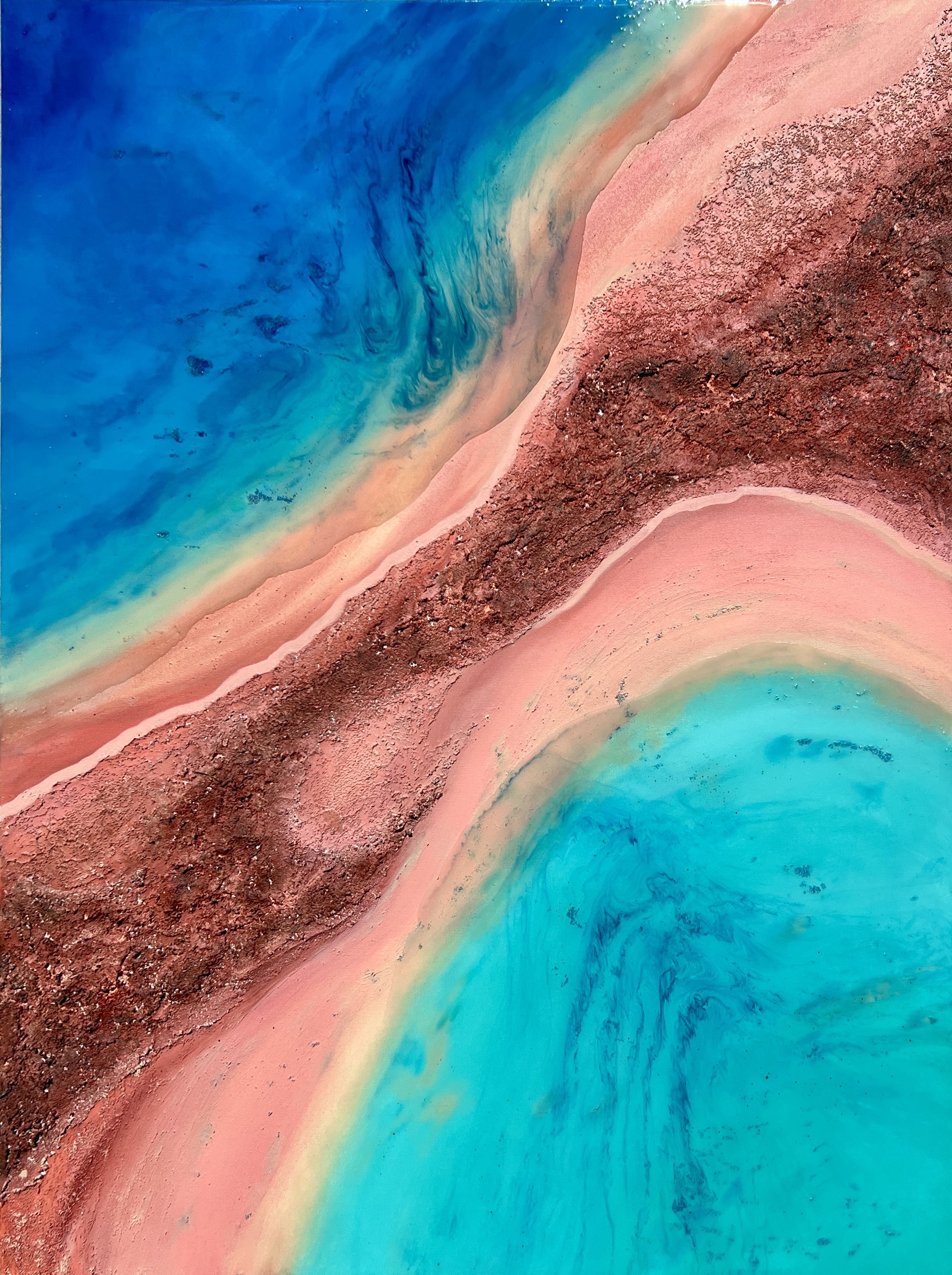 Ana Hefco, Take Me There - Aerial Australia - Shark Bay #3 Ana Hefco, Take Me There - Aerial Australia - Shark Bay #3
