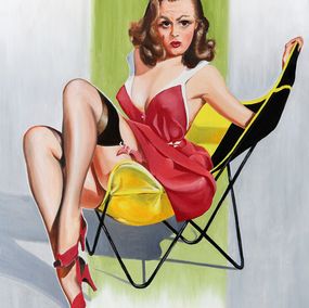 Peinture, Pin-Up !, Jean-Jacques Venturini