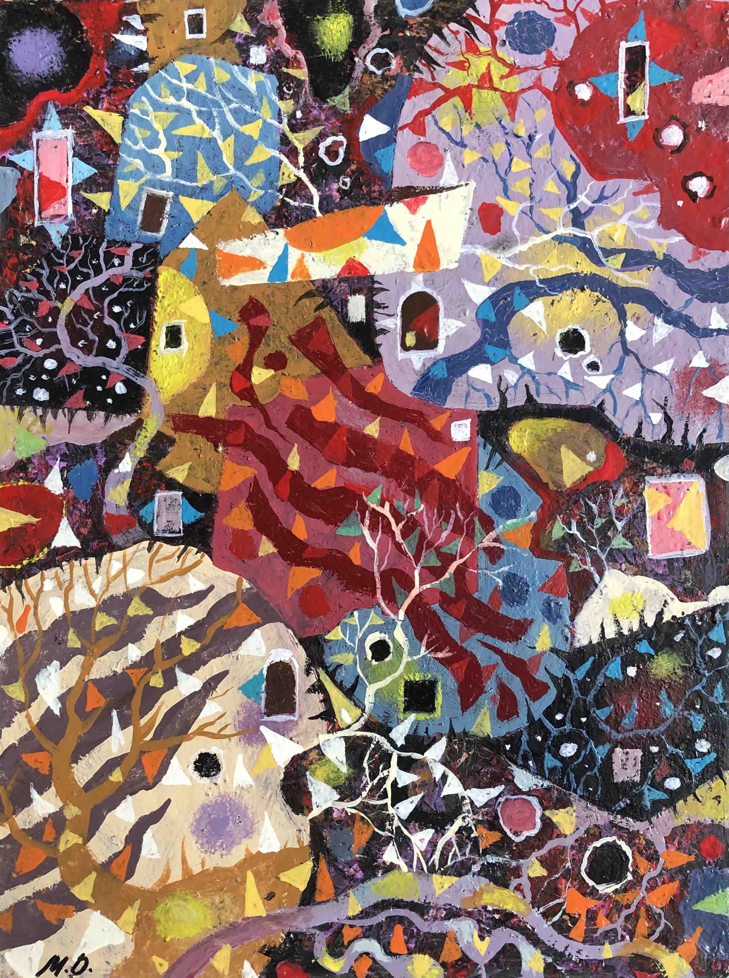 Mitko Dimitrov, Abstract landscape Mitko Dimitrov, Abstract landscape