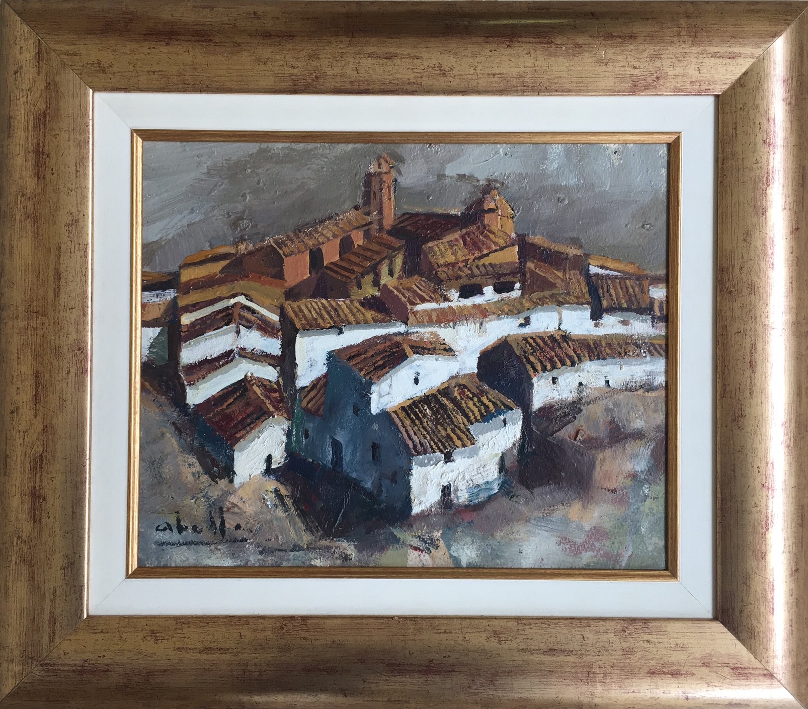 Juan Jose Abella, Cubist village Juan Jose Abella, Cubist village