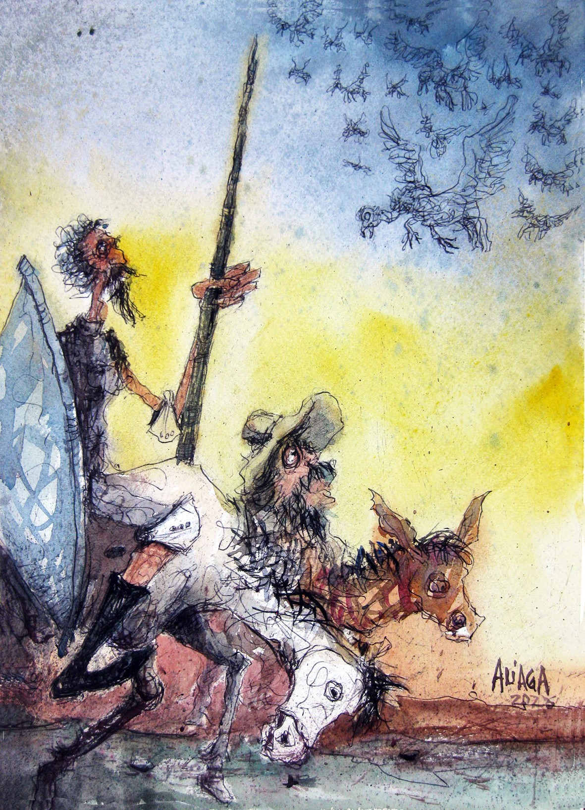 Leonardo Aliaga, Quixote Leonardo Aliaga, Quixote