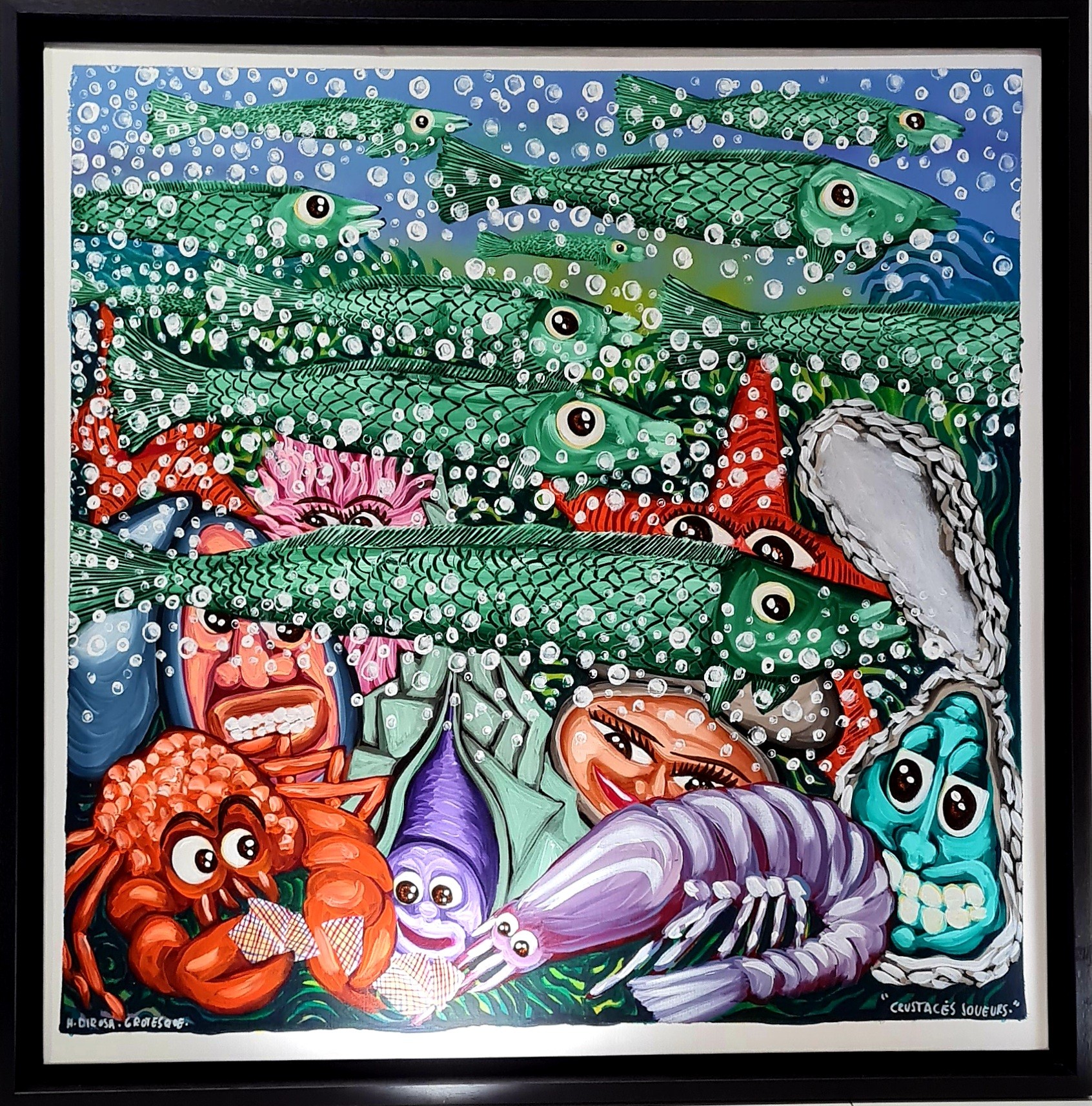 Hervé Di Rosa, Crustacés Joueurs Hervé Di Rosa, Crustacés Joueurs