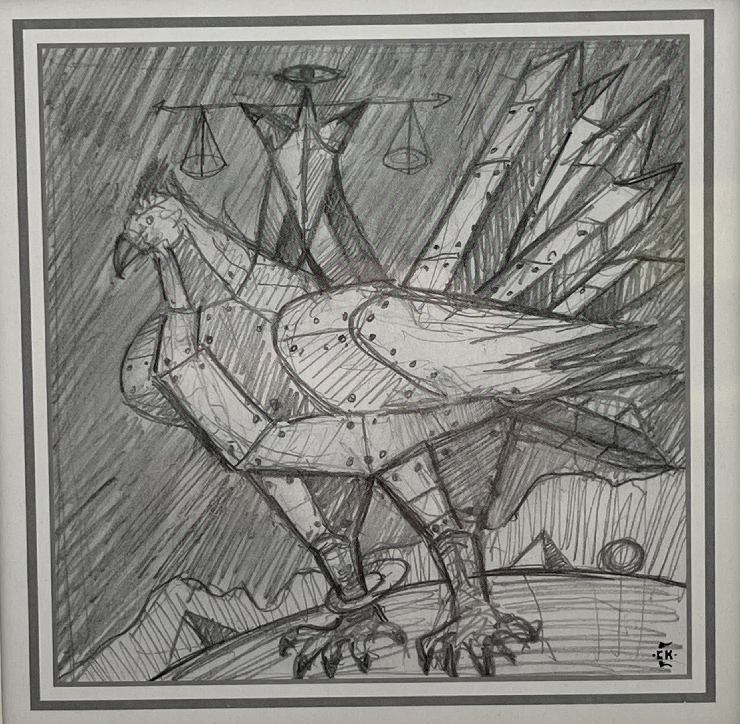 Stavri Kalinov, Cardboard composition Stavri Kalinov, Cardboard composition