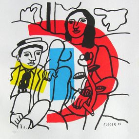 Drucke, Couple, Fernand Léger