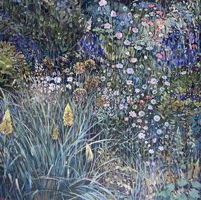 Gemälde, Carpet of summer, Nadezda Stupina