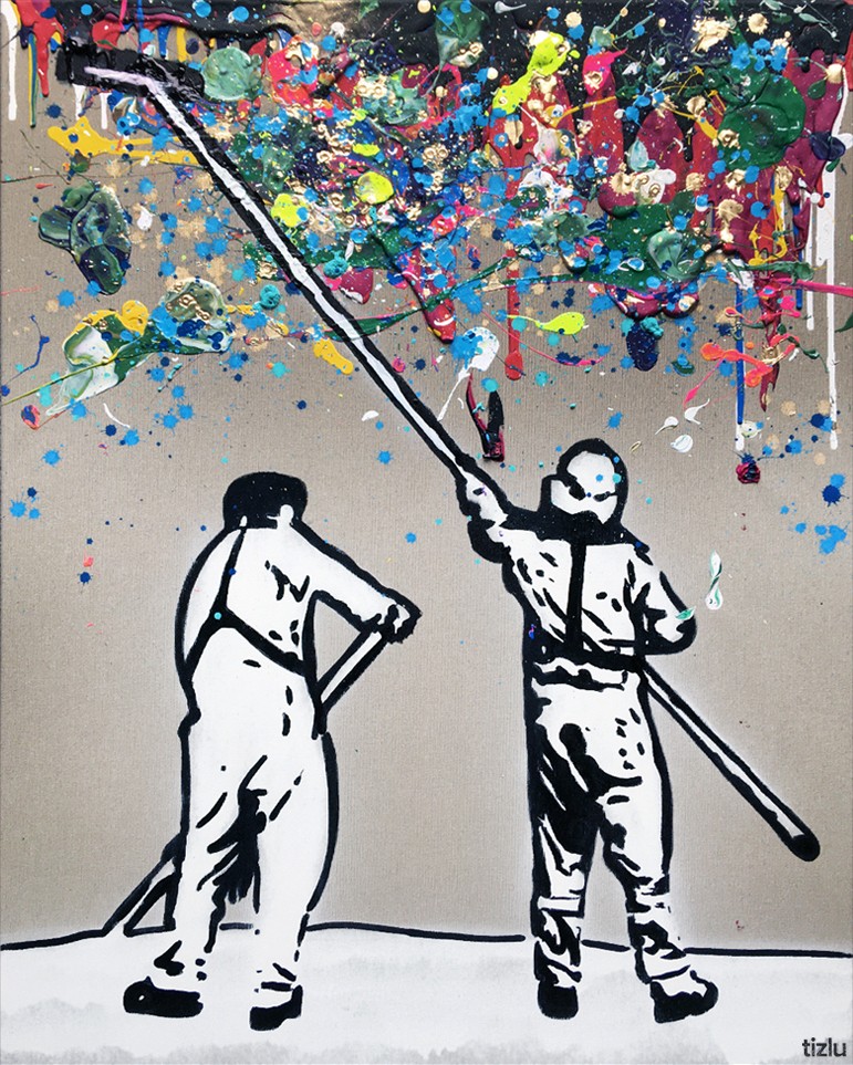 tizlu, Painters tizlu, Painters