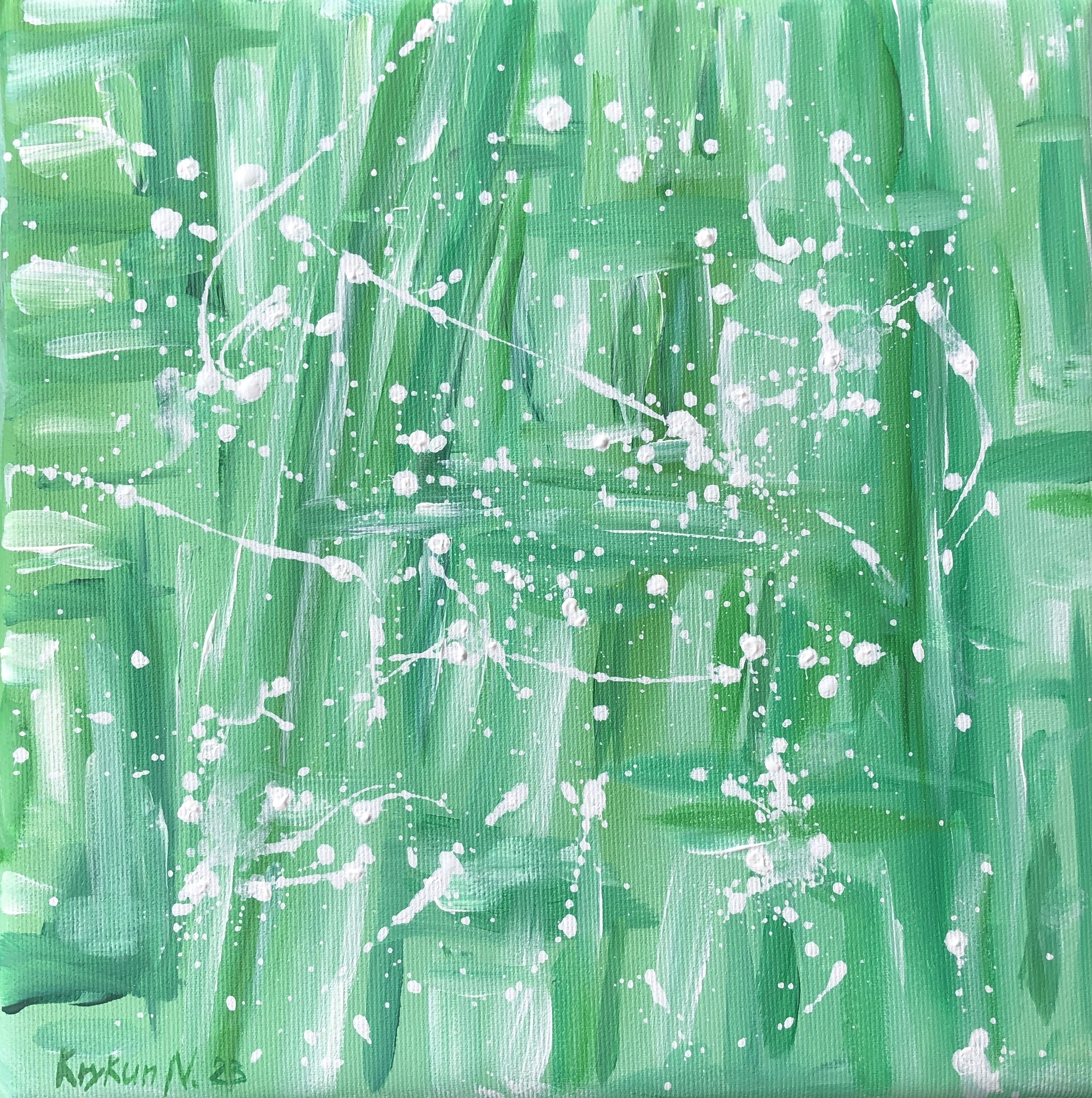Nataliia Krykun, Green leaves Nataliia Krykun, Green leaves