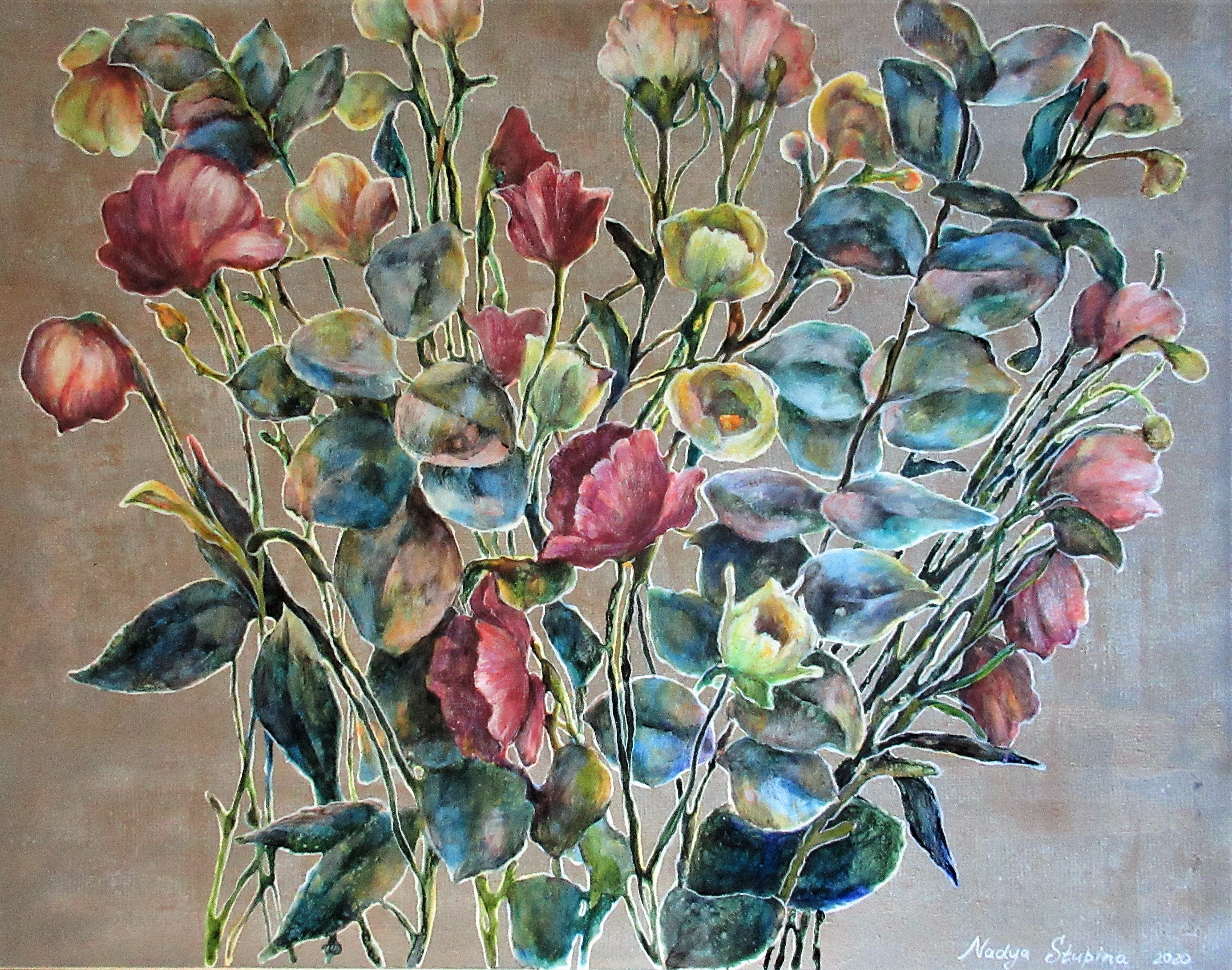 Nadezda Stupina, Series on grey background. Poetry. Nadezda Stupina, Series on grey background. Poetry.