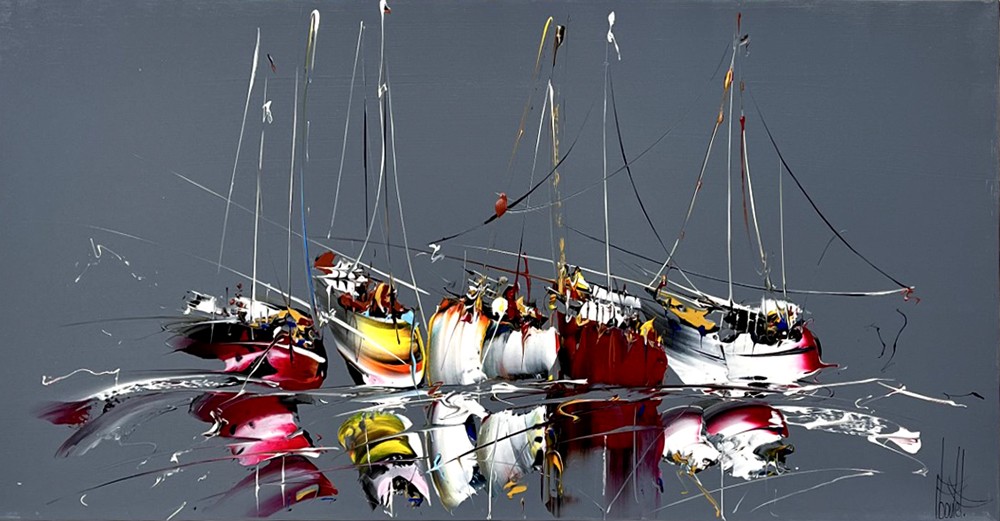 Fred Boutet, Marine abstraite 2024-48 Fred Boutet, Marine abstraite 2024-48