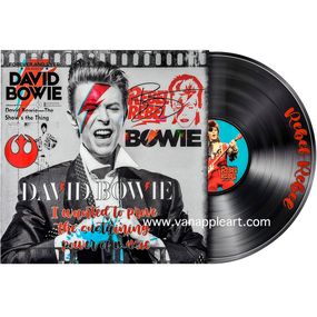 Painting, Rebel Rebel- David Bowie, Diederik Van Apple
