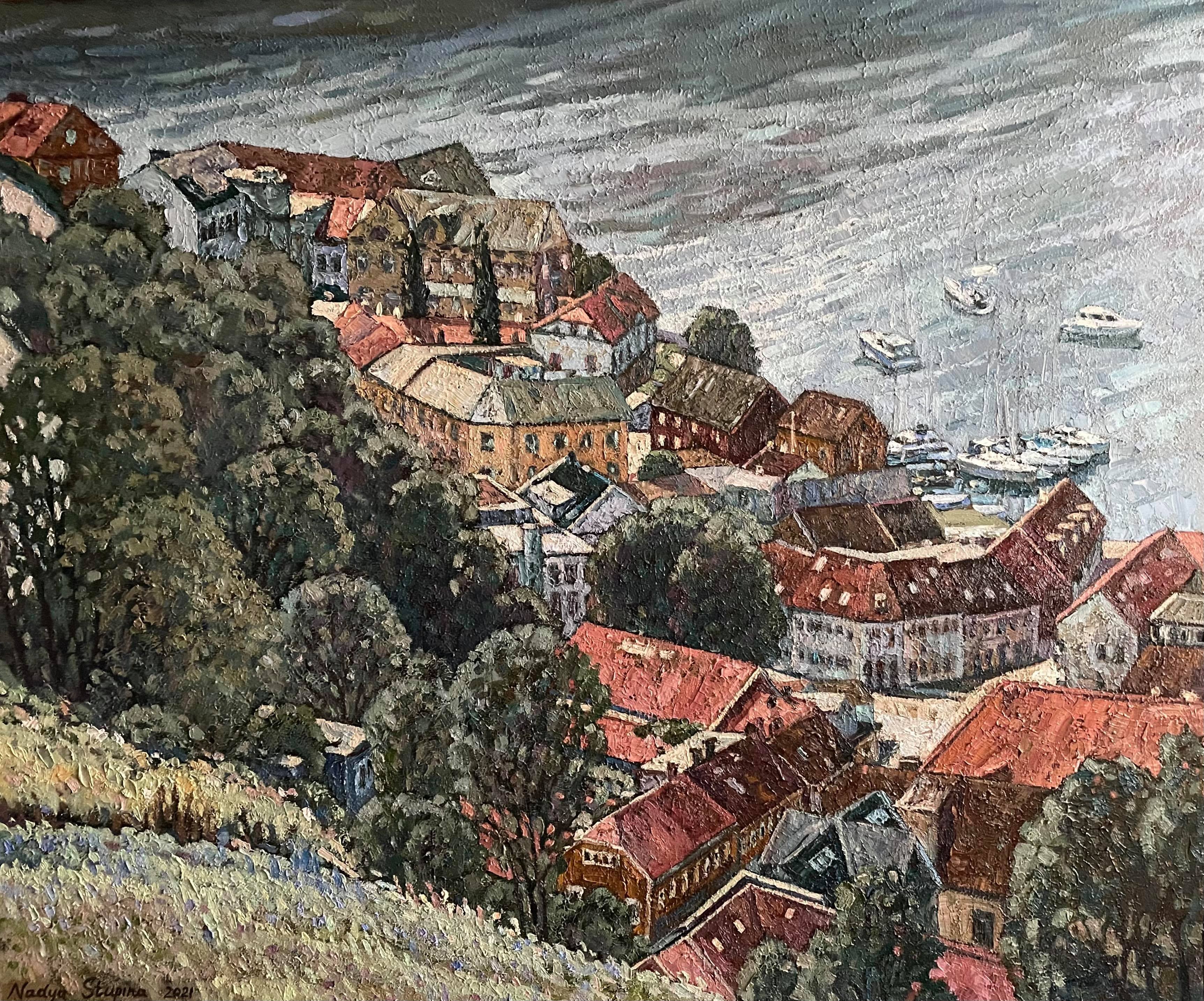 Nadezda Stupina, Flying over old Halden Nadezda Stupina, Flying over old Halden