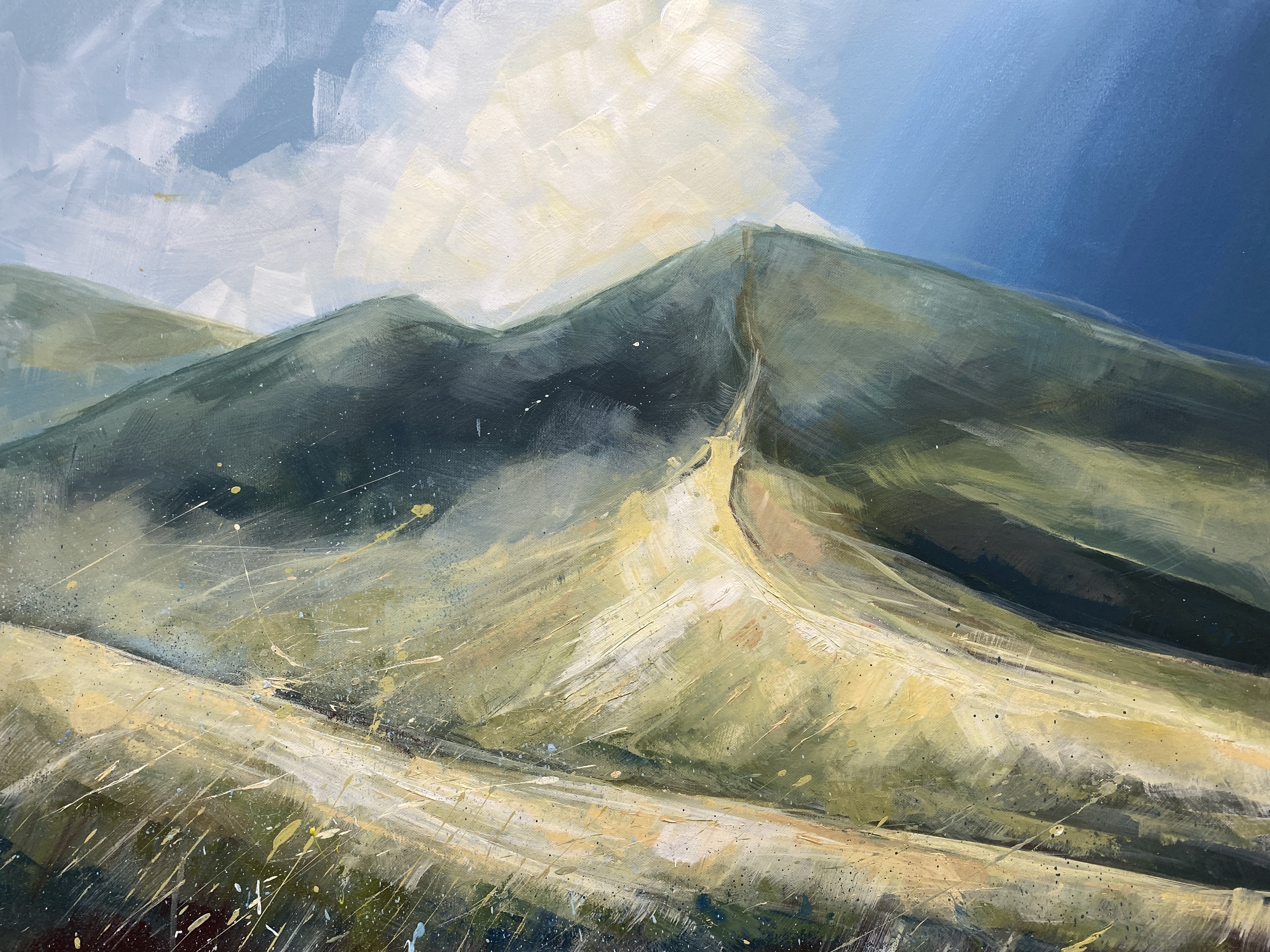 Helen Mount, Sunlit Slope Helen Mount, Sunlit Slope