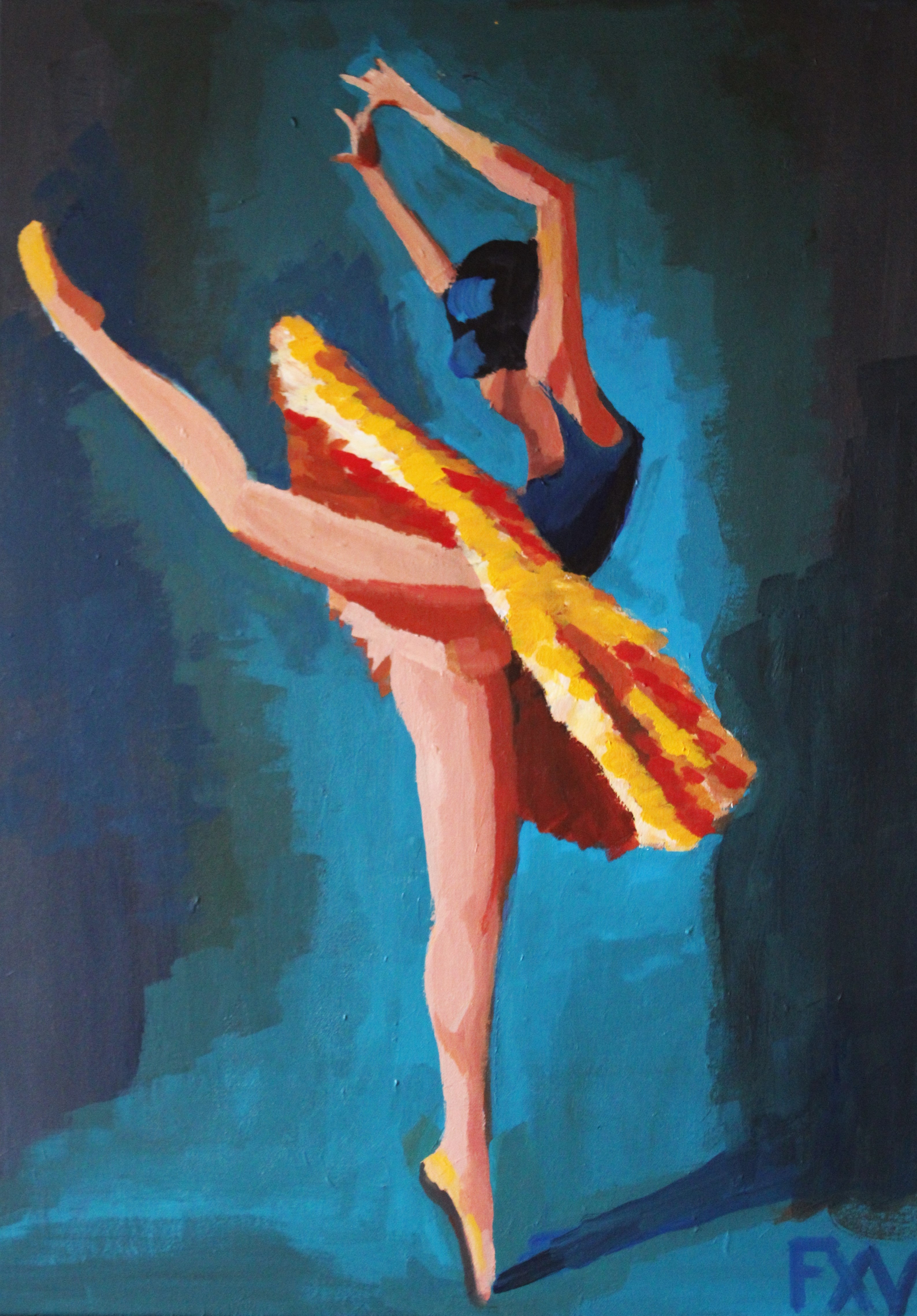 FXV, Saut de la ballerine FXV, Saut de la ballerine