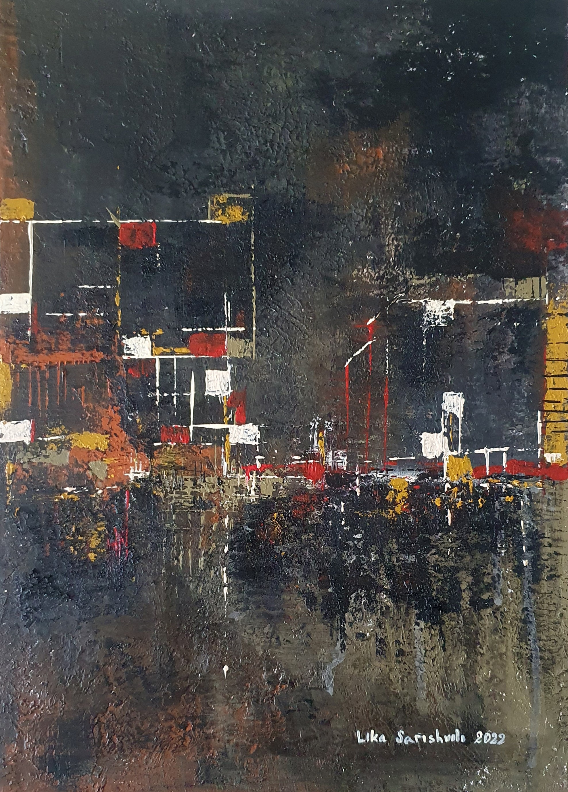 Lika Sarishvili, Abstraction 6 Lika Sarishvili, Abstraction 6