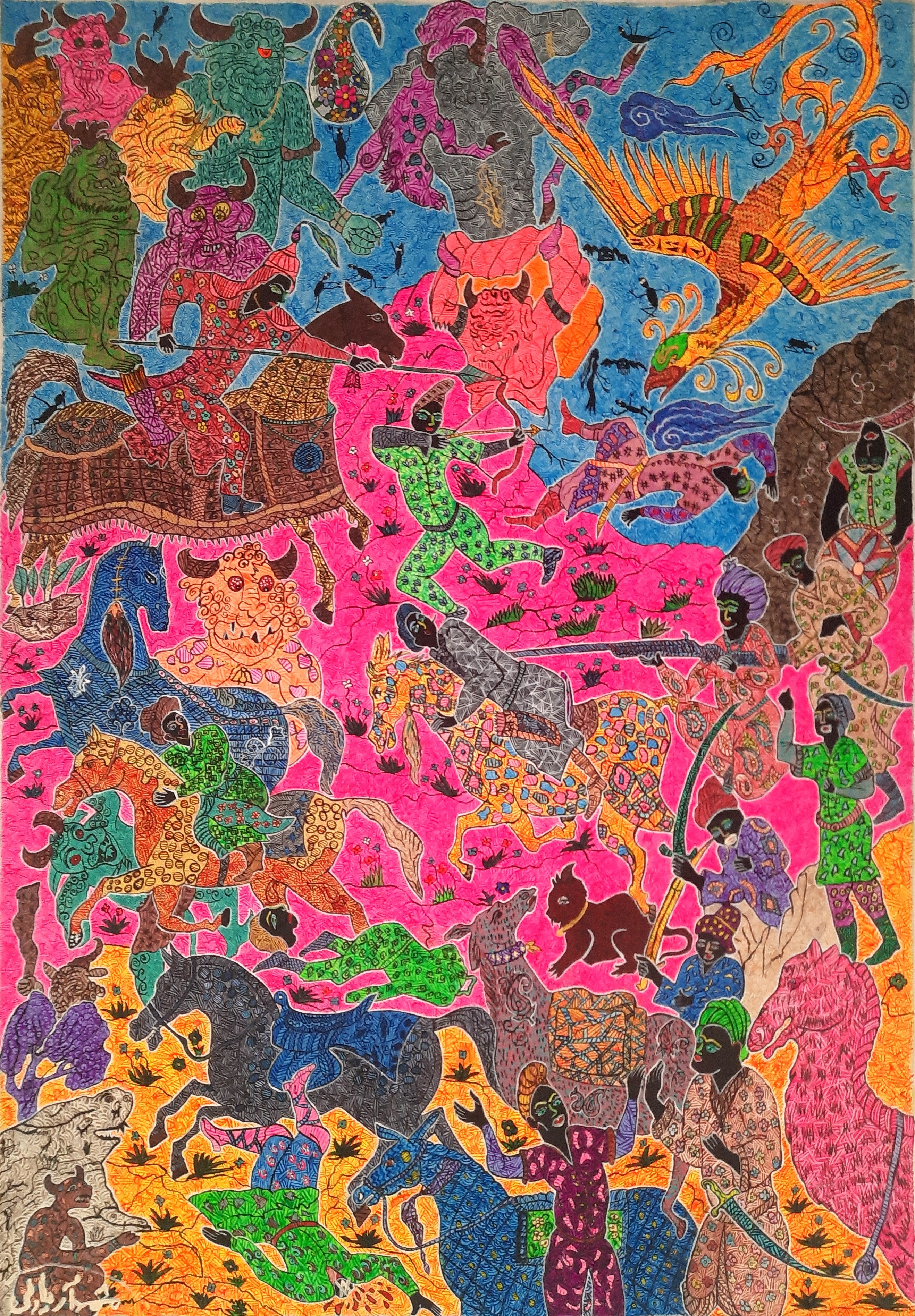 Mohammad Ariyaei, War of demons and mystics Mohammad Ariyaei, War of demons and mystics
