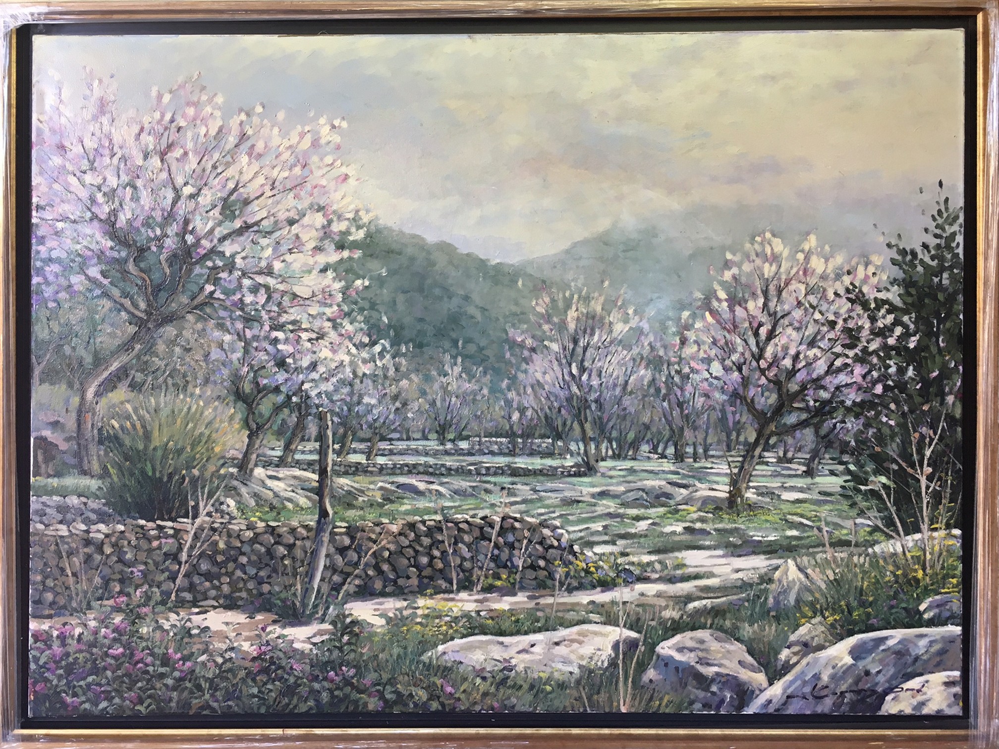Joan Copons, Almond trees in bloom Joan Copons, Almond trees in bloom