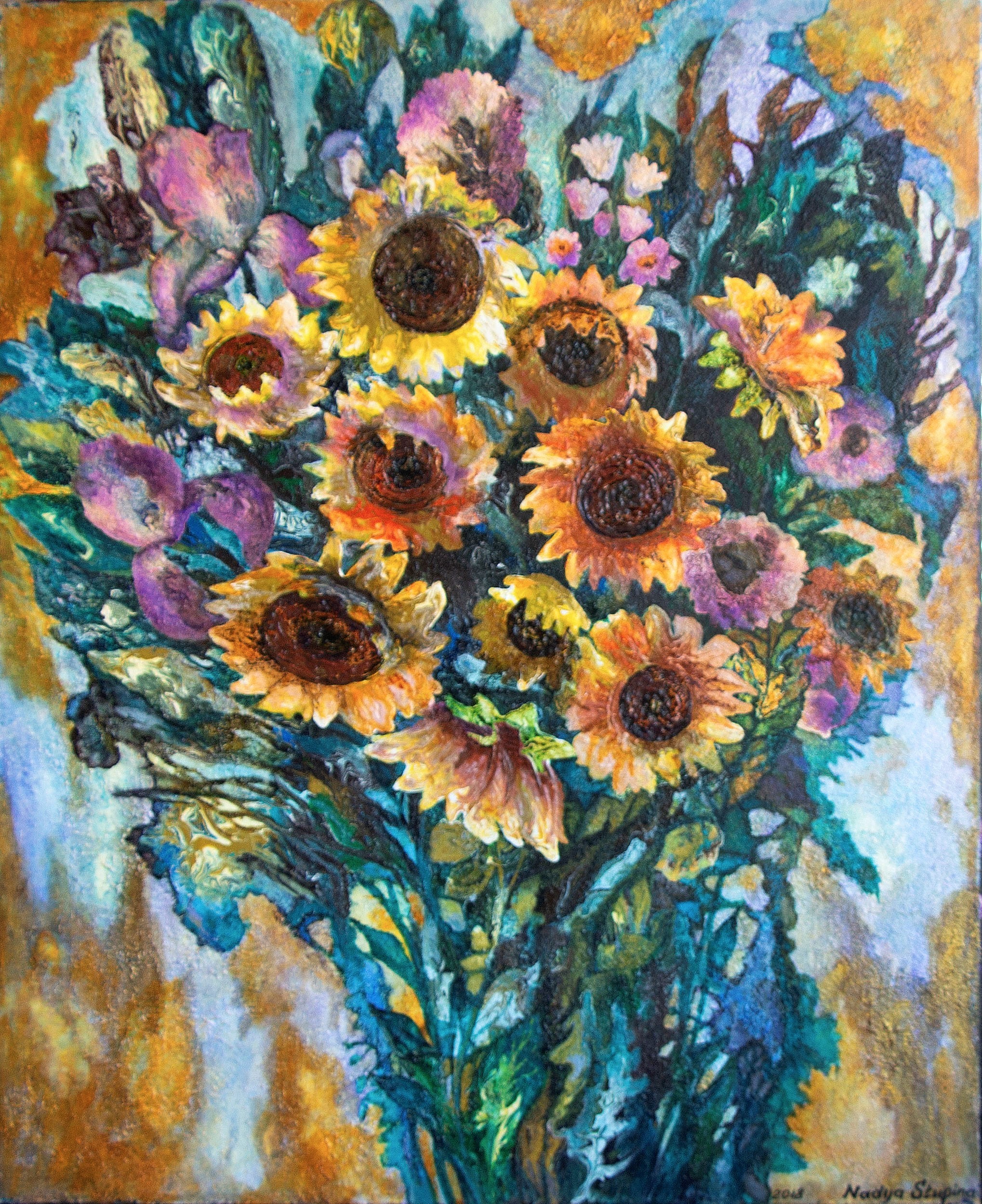 Nadezda Stupina, Sunflowers Nadezda Stupina, Sunflowers