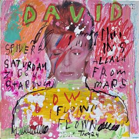 Painting, David Bowie, Troy Henriksen