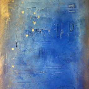 Painting, Dans le Bleu qui Pétille, Sophie Duplain