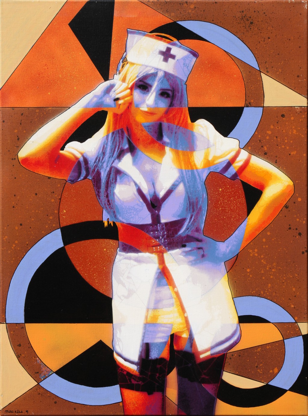 Mat Elbé, Nurse art Déco Mat Elbé, Nurse art Déco