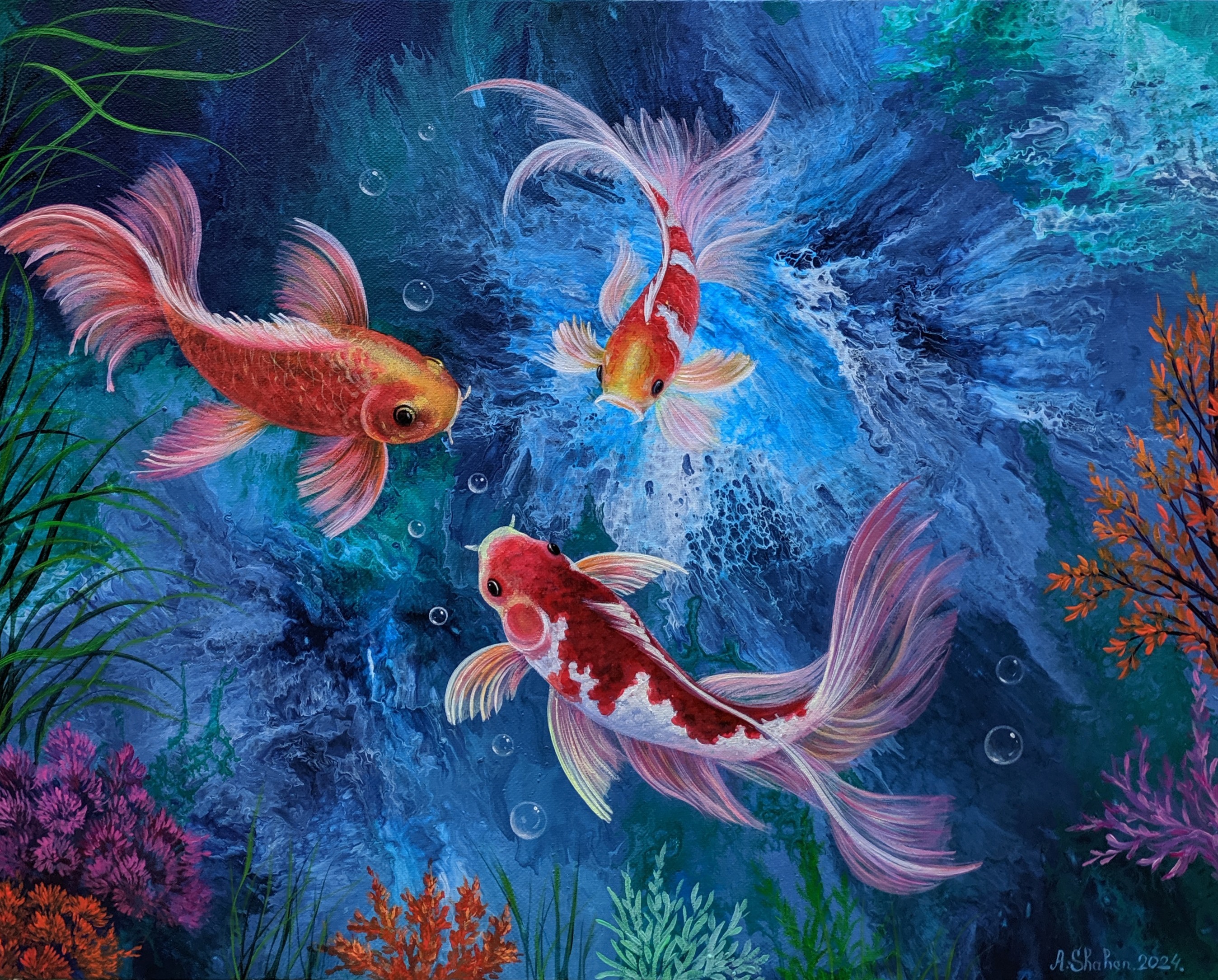 Shahen Aleksandryan, Dance of the koi Shahen Aleksandryan, Dance of the koi