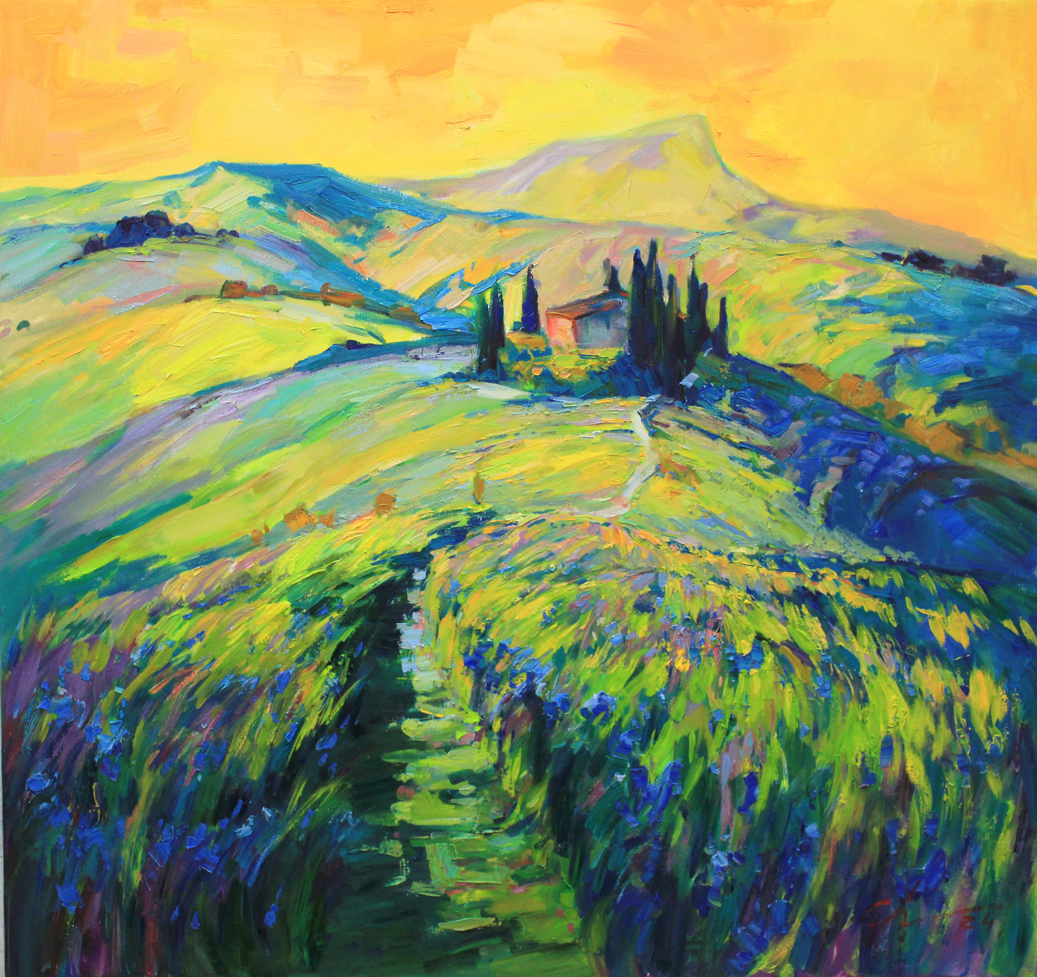 Serhii Cherniakovskyi, Tuscan hills Serhii Cherniakovskyi, Tuscan hills