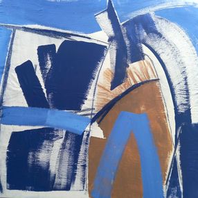 Painting, Terra blu, Alessandra Bisi