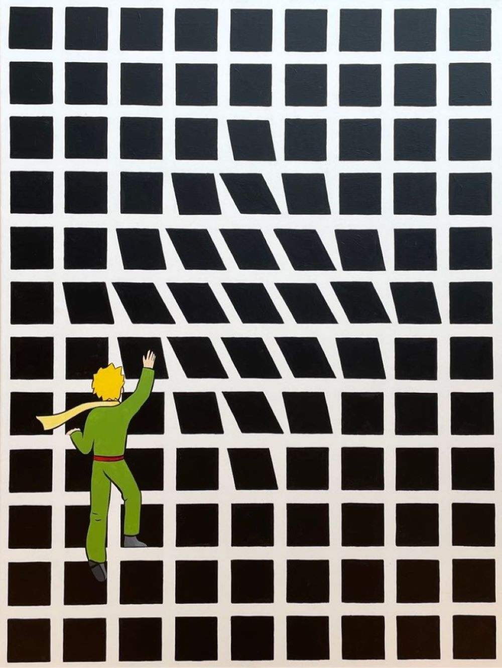 Sokar, Le Petit Prince revisite Vasarely Sokar, Le Petit Prince revisite Vasarely